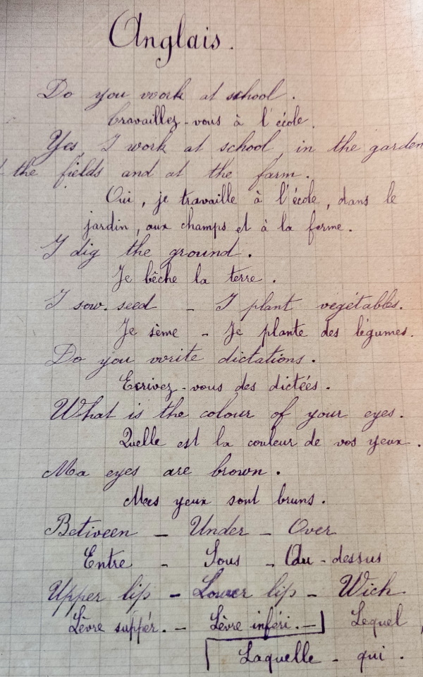 1922_Cours_anglais