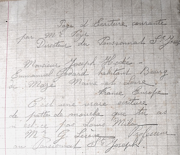 ecriture