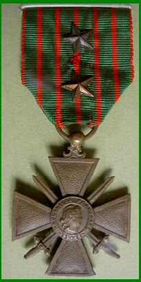 CROIX DE GUERRE CROIX DE GUERRE