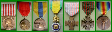 MEDAILLES et DISTINCTIONS