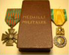 coffret médaille militaire et croix de guerre