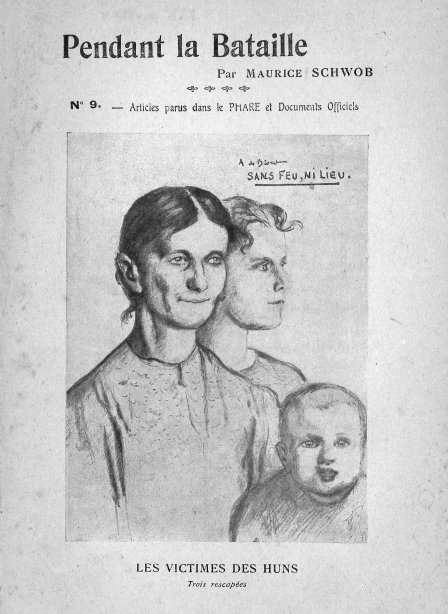 Pendant la bataille 1914 N° 9