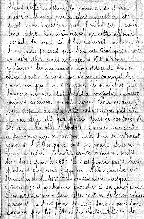 lettre du 08 décembre 1914