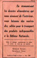 tickets de rationnement