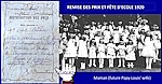 Fête de fin d'année Ecole 1920 Remise des prix Fête de fin d'année Ecole 1920 Remise des prix