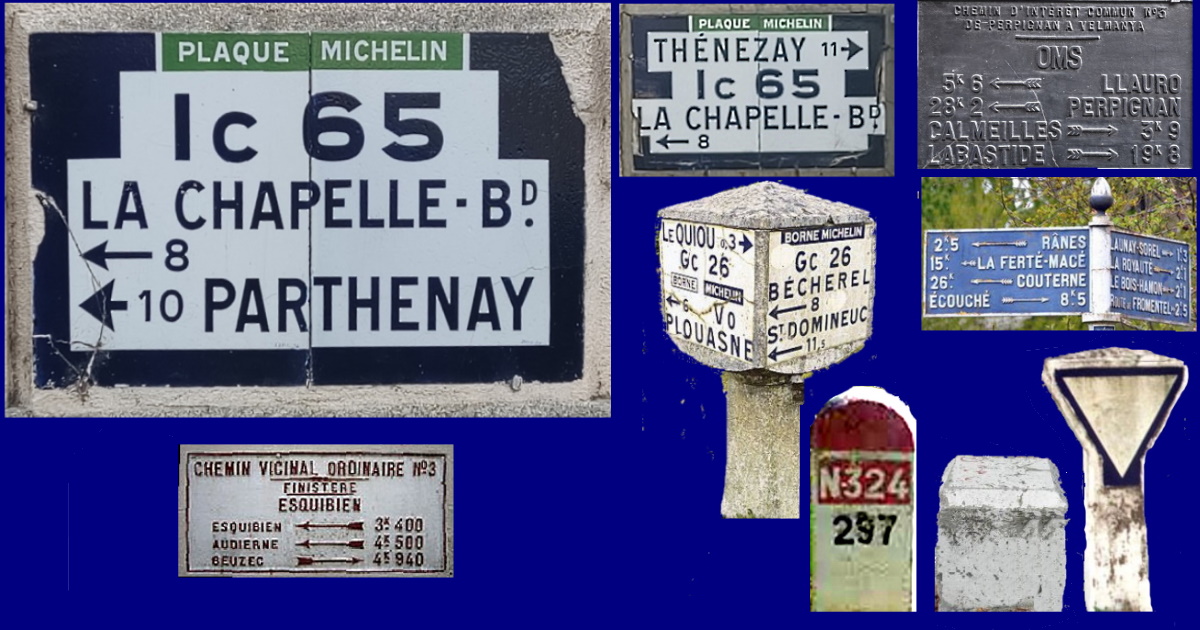 Signalisation routiere pre 72