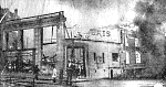 ANGERS 1936 Incendie Palais des marchands