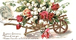 Carte postale muguet 1900