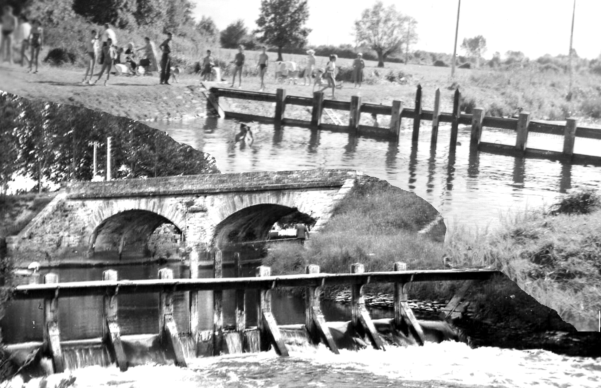 Baignades en riviere 1920