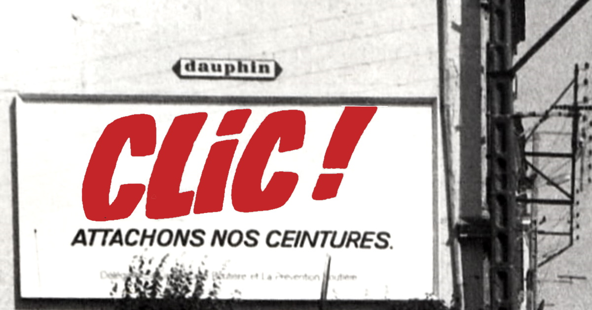 La ceinture de sécurité La ceinture de sécurité