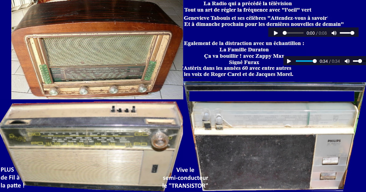 La radio des années 50/60
