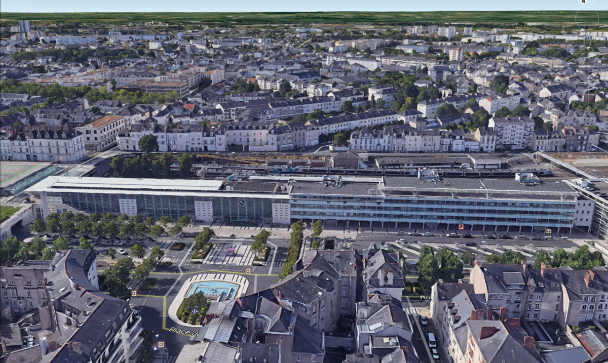 La Gare Saint-Laud aujourd'hui