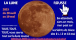 La lune Rousse et les Saints de glace La lune Rousse et les Saints de glace