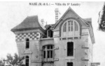 Villa particulière d'un siècle et histoire de médecins du village
