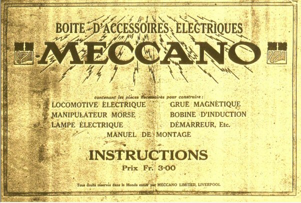 meccano électrique