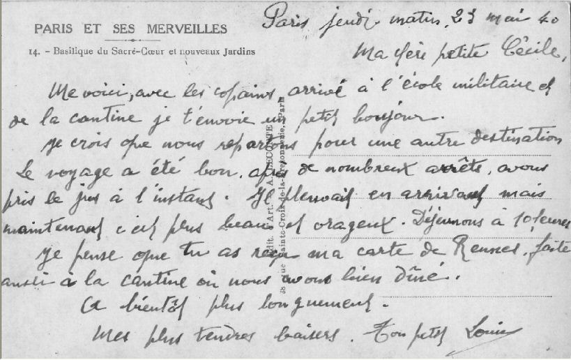 23 Mai 1940 Ecole Militaire